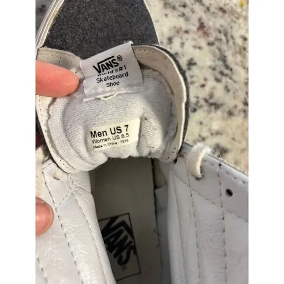 Vans SK8-Hi Black Gray Suede High Top Skate Sneakers Classic Streetwear - Picture 8 of 11